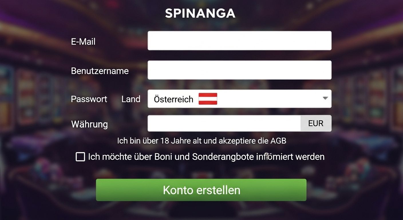So melden Sie sich an create casino account